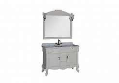 Demax Зеркало для ванной "Луизиана 110" blanco antic (173020) – фотография-5