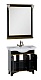 Aquanet Мебель для ванной Валенса 90 черный краколет/золото (180242) – фотография-9