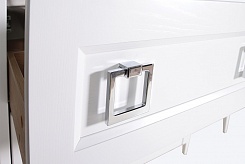 ASB-Woodline Мебель для ванной Рома 80П белая – фотография-5