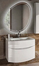 Cezares Мебель для ванной SIRIO 75 Bianco Lucido – фотография-1