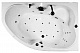 Aquanet Акриловая ванна Capri R 170x110 см – фотография-9
