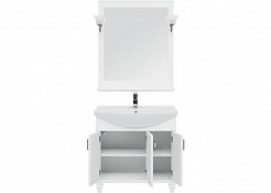 Aquanet Комплект мебели Валенса NEW 85 белый – фотография-4