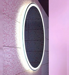 Бриклаер Зеркало Эстель-3 60 LED, сенсор на корпусе – фотография-3