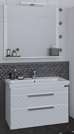 СанТа Мебель для ванной Калипсо 80 NEW подвесная – фотография-1
