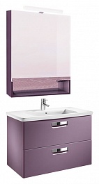 Roca Зеркало-шкаф Gap 80 фиолетовый – фотография-3