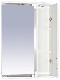 Misty Зеркальный шкаф Астра 50 R белый – фотография-2