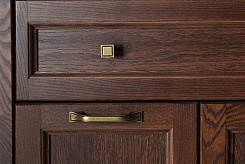ASB-Woodline Мебель для ванной Гранда 85, шкафчик, антикварный орех – фотография-6