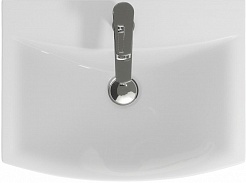 Onika Мебель для ванной Харпер 55.10 белая глянцевая/мешковина – фотография-12