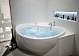 Aquatek Акриловая ванна Эпсилон 150х150 с гидромассажем – картинка-7
