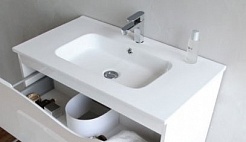 BelBagno Тумба с раковиной подвесная CLIMA 80 Bianco Lucido – фотография-2