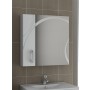Зеркальный шкаф Mirella 70 L белый