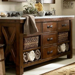 Варианты исполнения мебели для ванной