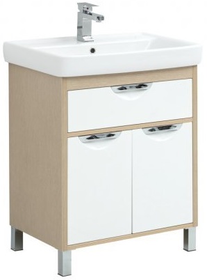 Aquanet Комплект мебели Гретта 70 new, светлый дуб – картинка-11