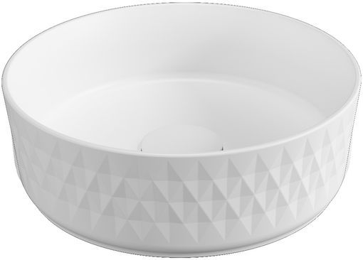 Allen Brau Мебельная накладная раковина Fantasy Romb 36 4.11033.21 белый матовый – фото, картинка, фотография-1