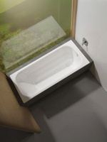  Стальная ванна Bette BetteForm 2947-000 AS AD 180x80 см, встраиваемая, белая, с антискользящим покрытием, с шумоизоляцией – фотография-3