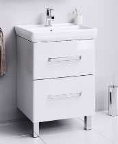 Aqwella Тумба с раковиной Нео 60 напольная – фотография-1