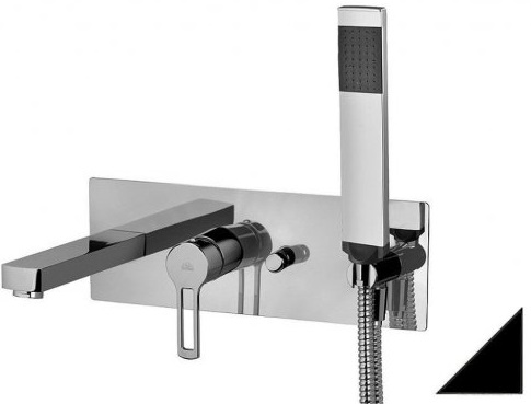 Paffoni Смеситель для ванны с душем Ringo RIN001NO (с внутренней частью) – фото, картинка, фотография-1