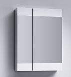 Aqwella Зеркальный шкаф Бриг 60 белый – фотография-1