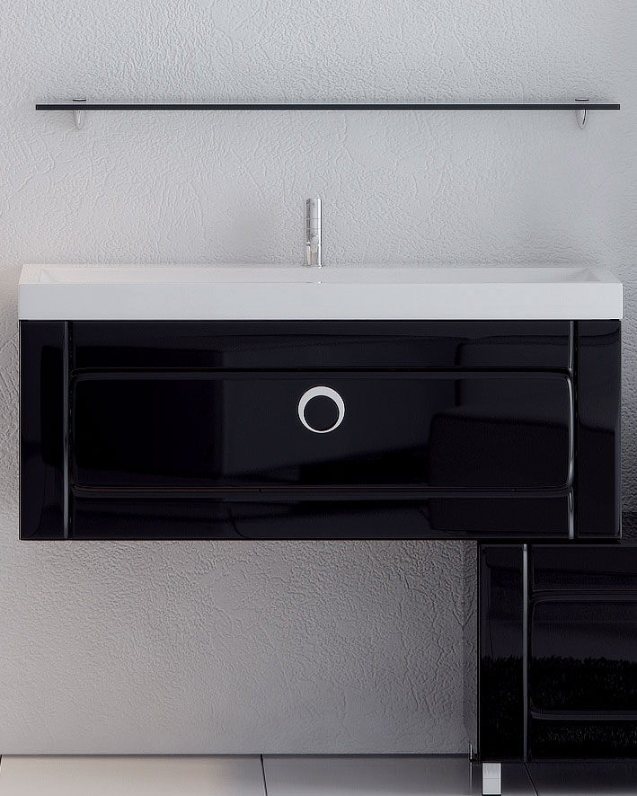 Купить Черную Тумбу В Ванную