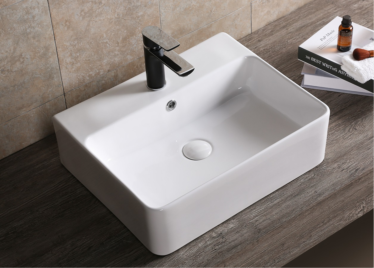 Ceruttispa Раковина накладная 52 CR0094 белая – фотография-3