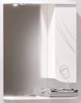 Corozo Зеркало-шкаф Ультра Флора 55/С – фотография-1