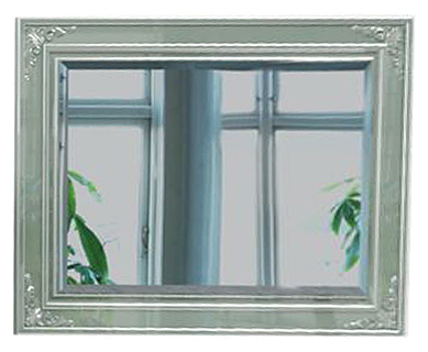  Зеркало для ванной "Regale" cеребряный меланж – фото-1