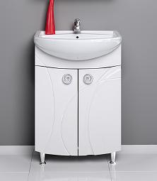 Aqwella Тумба для умывальника Самба 55 – фотография-1