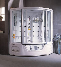 Душевые кабины с гидромассажем