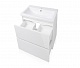 Style Line Мебель для ванной Даймонд 60 Люкс белая, PLUS подвесная – фотография-21