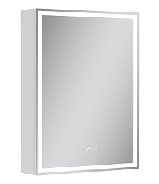 Equil Зеркальный шкаф Corner 60 R белый – фотография-1