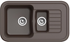 Ewigstein Мойка кухонная Antik 60KF шоколад – фотография-2