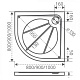 Good Door  Поддон для душа Эклипс 100x100 – фотография-4