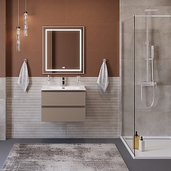 BelBagno Тумба под раковину Kraft 75 подвесная Бежевый матовый – фотография-10