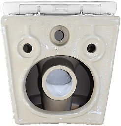 Azario Унитаз подвесной Lander AZ-2802E безободковый белый – фотография-15