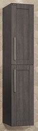 СанТа Шкаф-пенал Венера 30 дуб шале графит – фотография-1