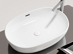 Ceramicanova Мебельная раковина Element 61 CN6064 белая – фотография-3