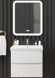 Onika Мебель для ванной Эвада 60 подвесная белая – фотография-1