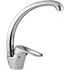 Frap Смеситель для кухни H28 F4128-B хром – фотография-1