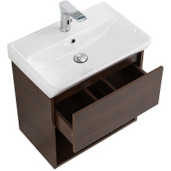 BelBagno Тумба под раковину Neon 60 подвесная Rovere Scuro – фотография-3