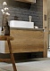 Aqwella Комплект мебели Mobi 100 бетон светлый/дуб балтийский – фотография-19