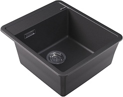 Florentina Мойка кухонная Пьемонт 440 черная – фотография-2