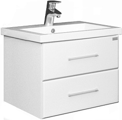 СанТа Тумба с раковиной Омега 50 подвесная – фотография-1