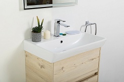 BelBagno Тумба под раковину Neon 60 с 2 ящиками подвесная Pino Bianco – фотография-9