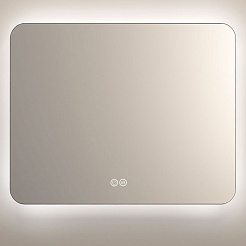 Vincea Зеркало 100x80 VLM-3BE100-2 с ореольной подсветкой и антизапотеванием – фотография-1