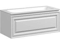 Sancos Тумба с раковиной Very 100 bianco раковина Grace 101 CN7013 – фотография-1