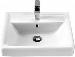 Onika Мебель для ванной Балтика-Квадро 55.11 Black L белая – фотография-12