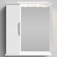 Водолей Зеркальный шкаф Лира 65 L белый
