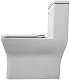Azario Унитаз-моноблок Vero AZ-8608 безободковый с бачком с сиденьем микролифт белый – фотография-22