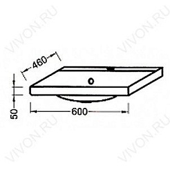 Jacob Delafon Мебель для ванной "Blog 60" – фотография-3