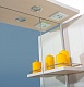 Бриклаер Зеркальный шкаф Бали 90 L светлая лиственница – фотография-7
